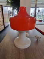 Mushroom lamp “Dijkstra” vintage - Oranje, Ophalen of Verzenden, Zo goed als nieuw