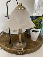 Vintage mushroom tafellampje, Huis en Inrichting, Lampen | Tafellampen, Minder dan 50 cm, Retro vintage, Glas, Zo goed als nieuw