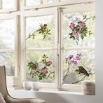 Vogel raamstickers Spring Fever, vogel, Muurdeco4kids, Verzenden, Minder dan 10 m², Vogel muurstickers, roodborst, vink