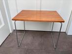 Vintage Brabantia bijzettafeltje, Minder dan 45 cm, Minder dan 55 cm, Gebruikt, Ophalen of Verzenden