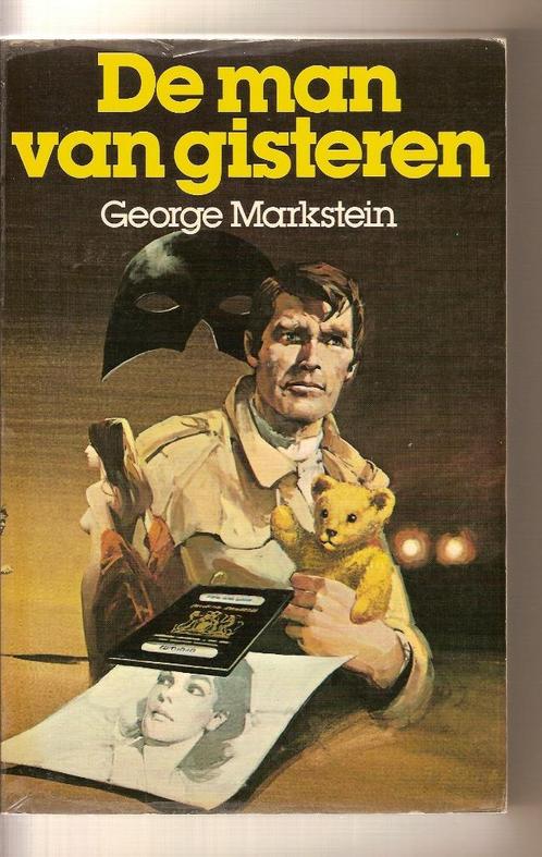 De man van gisteren 	George Markstein, Boeken, Avontuur en Actie, Ophalen of Verzenden