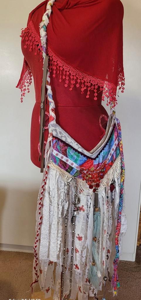 Bohemian Gypsy schoudertas, Sieraden, Tassen en Uiterlijk, Tassen | Schoudertassen, Nieuw, Overige merken, Overige kleuren, Ophalen of Verzenden