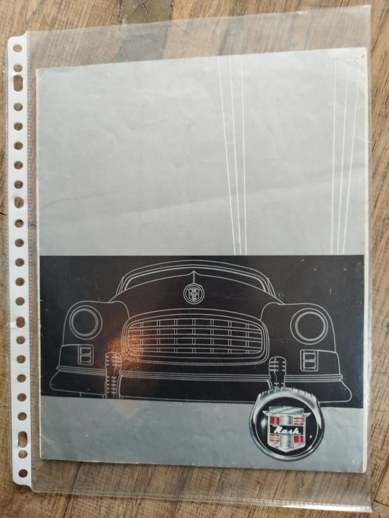 Nash Auto Brochure - 1949 - Engelstalig, Ophalen of Verzenden, Gelezen, Nash