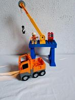 Duplo hijskraan en vrachtwagen uitbreiding trein set 1, Ophalen of Verzenden, Gebruikt, Duplo