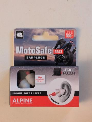 Alpine MotoSafe Race Oordopjes - Nieuw in Verpakking beschikbaar voor biedingen