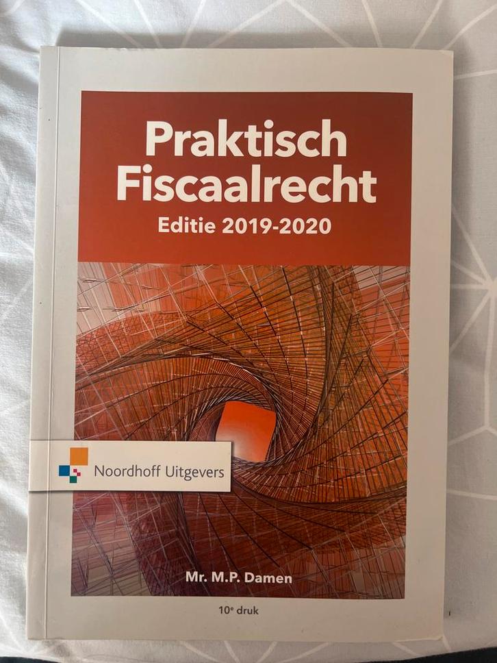 Praktisch Fiscaalrecht 2019-2020, Boeken, Schoolboeken, Zo goed als nieuw, Overige vakken, Overige niveaus, Ophalen of Verzenden