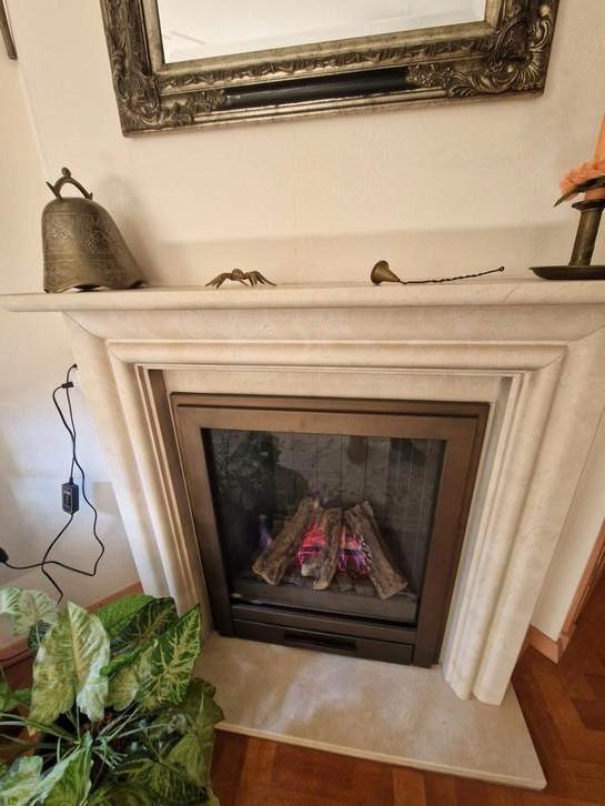 Bell-Fire Topsham gesloten inzet gashaard, Huis en Inrichting, Haarden, Gebruikt, Gashaard, Ophalen