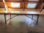 Industriële tafels, Huis en Inrichting, Ophalen, Zo goed als nieuw, 8 stoelen of meer