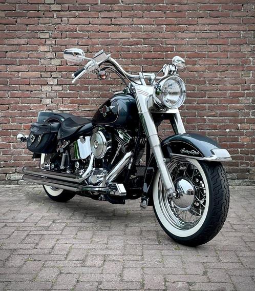 HARLEY DAVIDSON FLSTN HERITAGE NOSTALGIA 1995 TOPSTAAT!!!!!!, Motoren, Motoren | Harley-Davidson, Bedrijf, Chopper, meer dan 35 kW