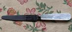 Mesje met parelmoer heft 13,5 cm - stainless steel Sheffield, Ophalen of Verzenden