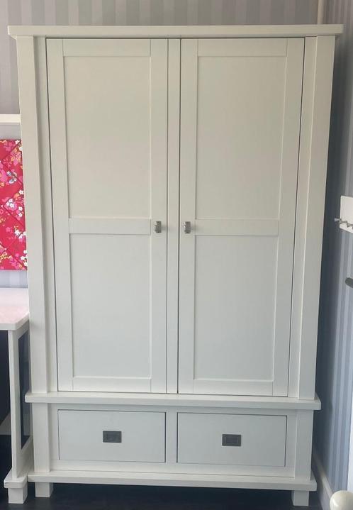 Kidsmill Shakery witte kinderkledingkast met spiegel, Kinderen en Baby's, Kinderkamer | Commodes en Kasten, Gebruikt, Kast, 105 cm of meer