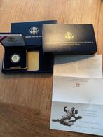 US Mint us$5 gold coin, Jackie Robinson, baseball, met COA, Ophalen of Verzenden, Noord-Amerika, Losse munt, Goud