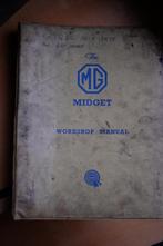 MG Midget manual, werkplaatshandboek, Ophalen of Verzenden