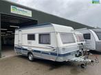 Fendt Saphir 450 QB 2005 Voortent|Fietsdrager|Netjes!, Caravans en Kamperen, Caravans, Standaardzit, Bedrijf, Ringverwarming, Tot en met 4