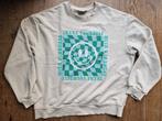 Trui met leuke smiley print scapino maat L, Maat 38/40 (M), Twoday, Wit, Ophalen of Verzenden