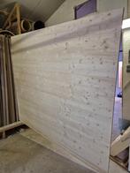 3- lagen plaat massief vuren A/B, Ophalen, Nieuw, Hout, Minder dan 20 mm