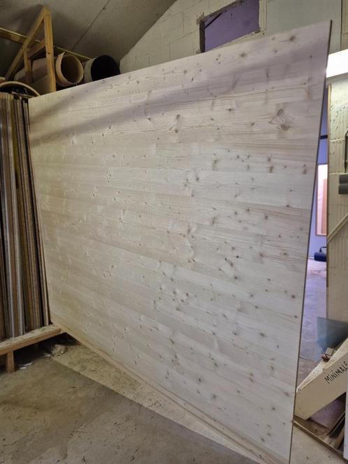 3- lagen plaat massief vuren A/B, Doe-het-zelf en Verbouw, Platen en Panelen, Nieuw, Hout, Minder dan 20 mm, Ophalen