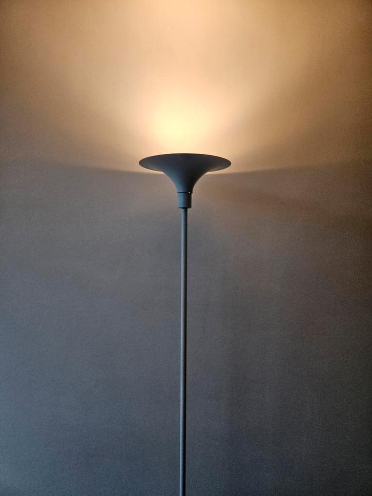 Vintage Space Age Trompet Lamp - 70s Design, Huis en Inrichting, Lampen | Vloerlampen, Gebruikt, 150 tot 200 cm, Metaal, Ophalen