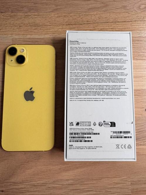 Iphone 14 plus 256 gb, nieuwstaat., Telecommunicatie, Mobiele telefoons | Apple iPhone, Zo goed als nieuw, 256 GB, Zonder abonnement