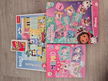 Spelletjes beschikbaar voor biedingen