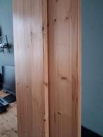 Nieuwe Houten wandplanken 2 meter + metalen steunen, Ophalen, Nieuw