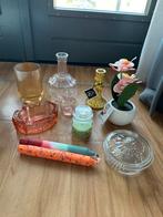 Vintage glazen bakje met deksel - goede kwaliteit, Antiek en Kunst, Antiek | Glas en Kristal, Ophalen of Verzenden