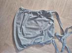 Grijze strapless topje, Ophalen of Verzenden, Maat 38/40 (M), Grijs