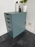 Groen/mint Ikea ladenkast, Zo goed als nieuw, 3 of 4 laden, Minder dan 100 cm, 25 tot 50 cm