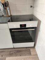 Bosch HLR390020 vrijstaand inductie fornuis Augustus ophalen, Ophalen, 4 kookzones, Zo goed als nieuw, Inductie
