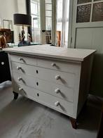 SALE: antieke Engelse ladekast, brocante vintage commode, Ophalen, Gebruikt, 100 tot 150 cm, -