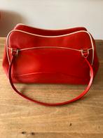 Italiaanse handtas merk gianni chiarini  leer, Sieraden, Tassen en Uiterlijk, Tassen | Damestassen, Verzenden, Gebruikt, Rood