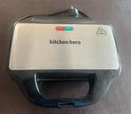 Kitchen Hero Contactgrill - Gebruikt, Witgoed en Apparatuur, Ophalen of Verzenden, Gebruikt