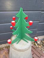 oude kerstversiering scandinavisch houten boom, Ophalen of Verzenden, Gebruikt