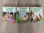 3 boeken met verzamelde sprookjes van Grimm, Boeken, Sprookjes en Fabels, Ophalen, Gelezen