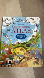 Kijk en ontdek atlas, Boeken, Atlassen en Landkaarten, Wereld, Ophalen of Verzenden, Zo goed als nieuw, Usborne