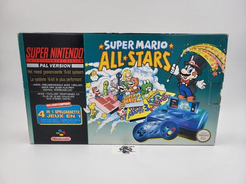 Super Mario All Stars Pak Super Nintendo SNES HOL, Spelcomputers en Games, Spelcomputers | Nintendo Super NES, Gebruikt, Met 2 controllers