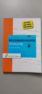 Basisvaardigheden wiskunde noordhoff uitgevers, Boeken, Noordhoff, Zo goed als nieuw, Beta, HBO
