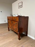 Mahoniehouten bestek ladenkast, Ophalen, 25 tot 50 cm, Minder dan 100 cm