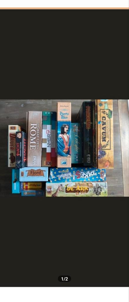 Diverse spellen kleine prijs, Hobby en Vrije tijd, Gezelschapsspellen | Bordspellen, Gebruikt, Ophalen of Verzenden