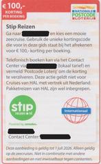 Stip Reizen. € 100,- korting per boeking op zeecruises., Tickets en Kaartjes, Drie personen of meer, Kortingsbon, Overige typen