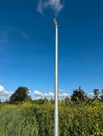 Nieuwe verzinkte lantaarnpalen. 4.8 mtr met toegansluik, Tuin en Terras, Buitenverlichting, Ophalen, Staal, Overige typen, Nieuw