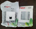 Nieuwe Legrand Niloé RJ45 cat 6 contactdoos + afdekplaat wit, Ophalen of Verzenden, Nieuw