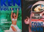2x Ken Follett (Code Rebecca + de Countdown), Boeken, Ophalen of Verzenden, Gelezen, Ken Follett, Europa overig