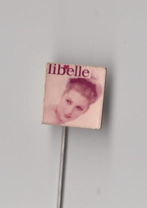 Libelle Vrouwenblad speldje jaren 60, Verzamelen, Speldjes, Pins en Buttons, Gebruikt, Speldje of Pin, Overige onderwerpen, Ophalen of Verzenden