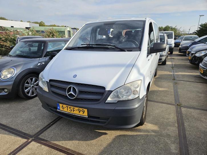 Mercedes-Benz Vito 2.2 110 CDI Kort 2014 Wit, Auto's, Mercedes-Benz, Bedrijf, Vito, ABS, Adaptive Cruise Control, Airbags, Airconditioning