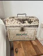 Antieke beschuit trommel, Ophalen of Verzenden, Gebruikt, Beschuit, Overige merken