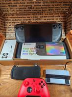 Bijna Nieuw Steam Deck OLED 1TB + Dock + Xbox Controller, Spelcomputers en Games, Ophalen of Verzenden