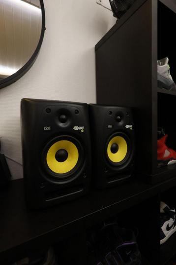 KRK Rokit 6 G2 – Studiomonitoren(2x)+ kabels – Werkt perfect beschikbaar voor biedingen