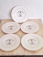 5 Bord 18,5 cm. "Cake" the Artisan Kitchen Lauren Ann Hunter, Ophalen of Verzenden