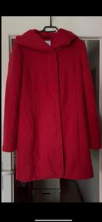 Only rode tussenjas winterjas jas capuchon M rits wollig, Ophalen of Verzenden, Zo goed als nieuw, Maat 38/40 (M), Rood